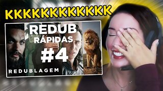 REACT - Redub Rápidas #4 (Paródia Redublagem)