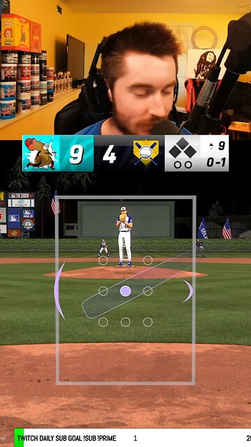 AlMOST GOT AN INSIDE THE PARK HOME RUN FROM THIS.. IN MLB THE SHOW 24