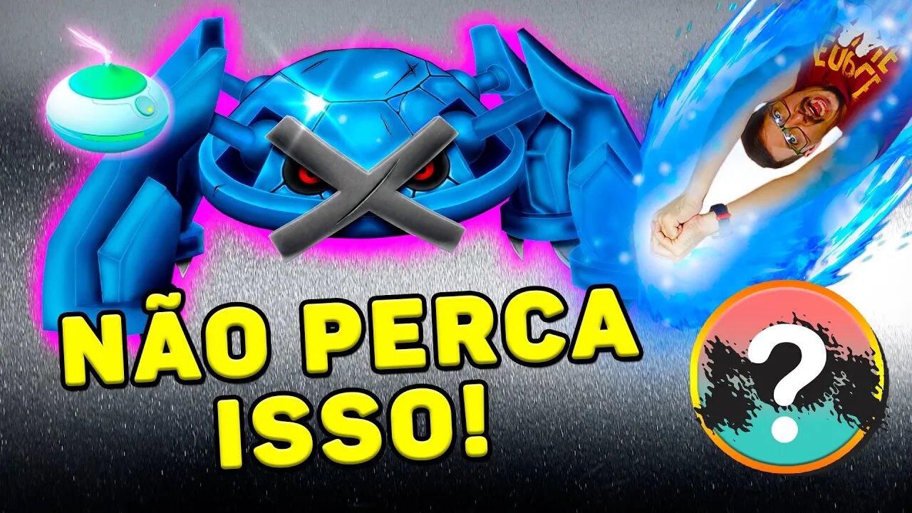 IMPERDÍVEL! METAGROSS COM ATAQUE LEGADO! SHINY GARIMPADO A DEDO! GAMEPLAY POKÉMON GO