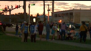 Demonstrations in West Palm Beach on anniversary of U.S. Capitol insurrection