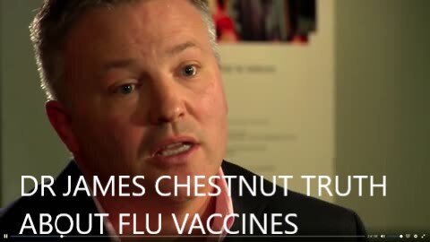 Must Watch Outspoken Scientist Dr James Chestnut The Conspiracy About Flu Vaccines and There is No Study No Data