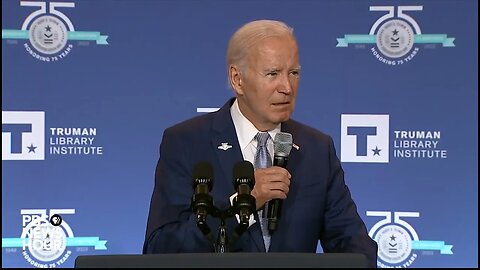 Joe Biden, Mumbling As He Reads From Teleprompter, Stumbles Over His Words