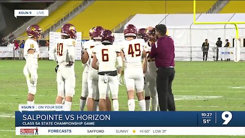 Horizon denies Salpointe a 5A Title 38-28