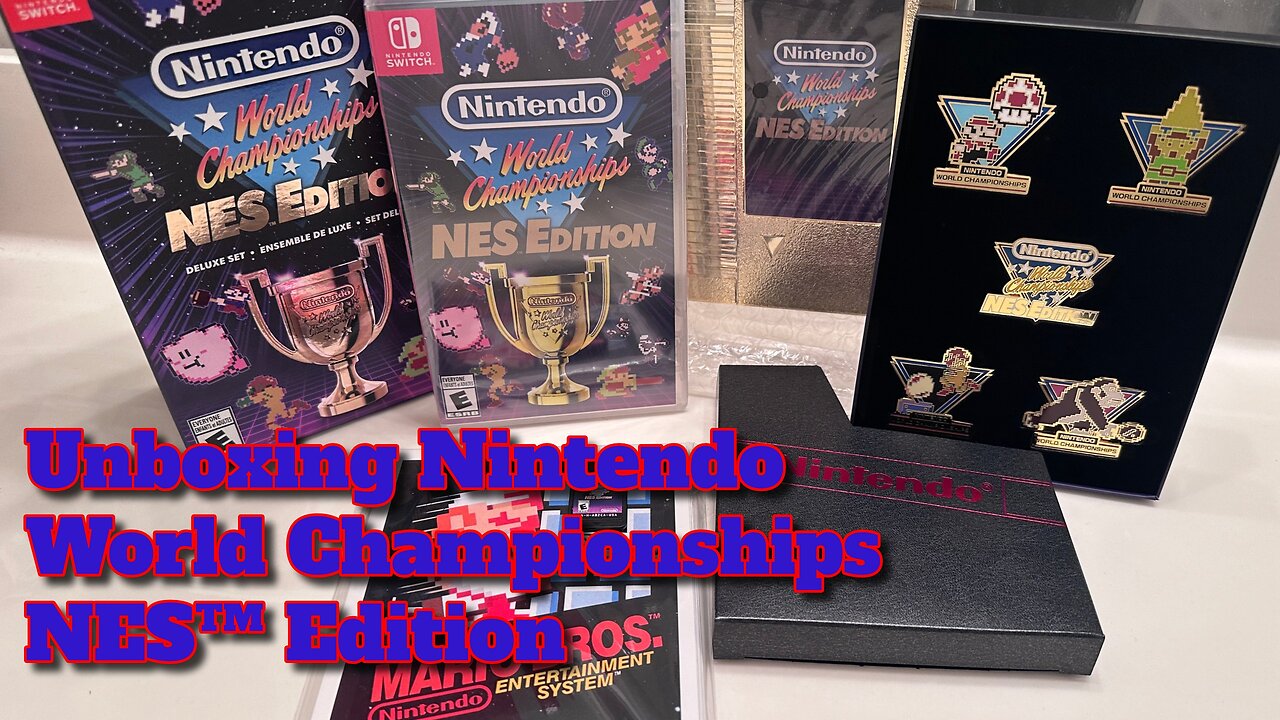 Unboxing Nintendo World Championships NES Edition For The Nintendo Switch