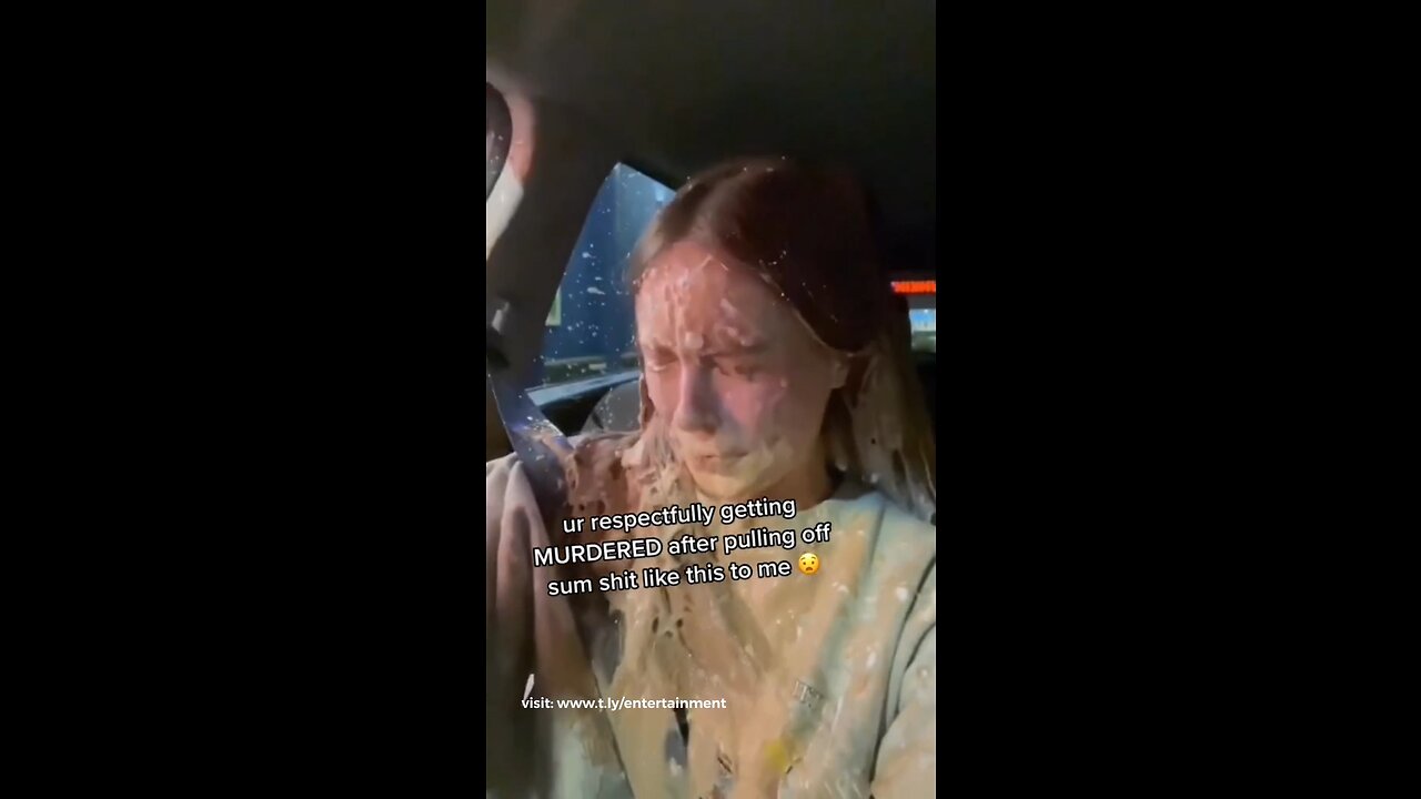 Smoothie Thrown on Girl in Drive-Thru