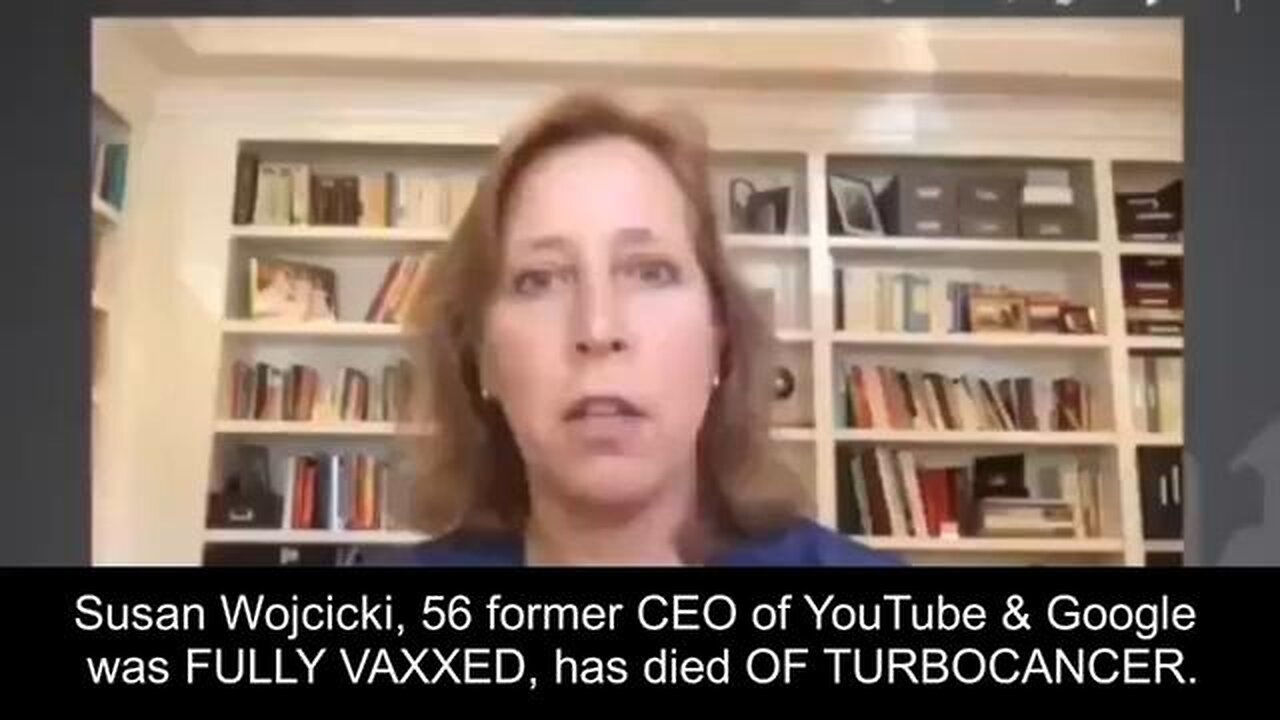 Former Youtube & Google CEO who pushed the vaxxed and censored the truth dead at 56! Karma bitch! 👀