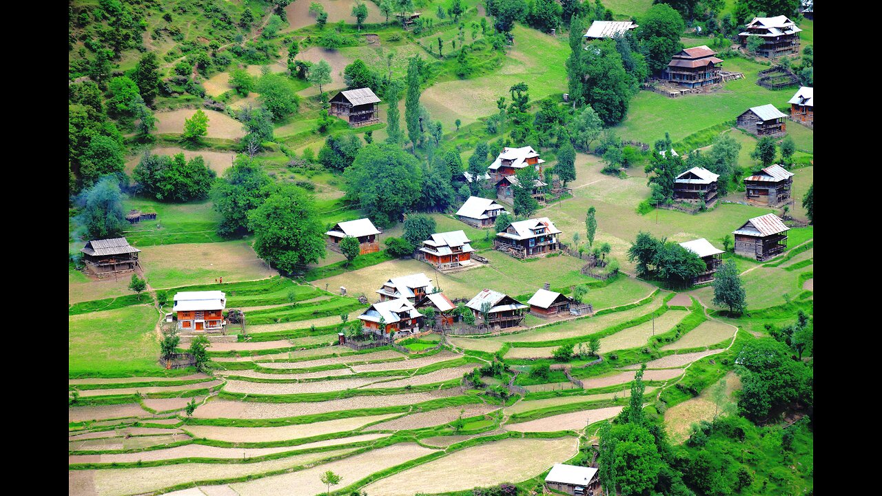 Most beautiful valley in the world , Keran valley kashmir