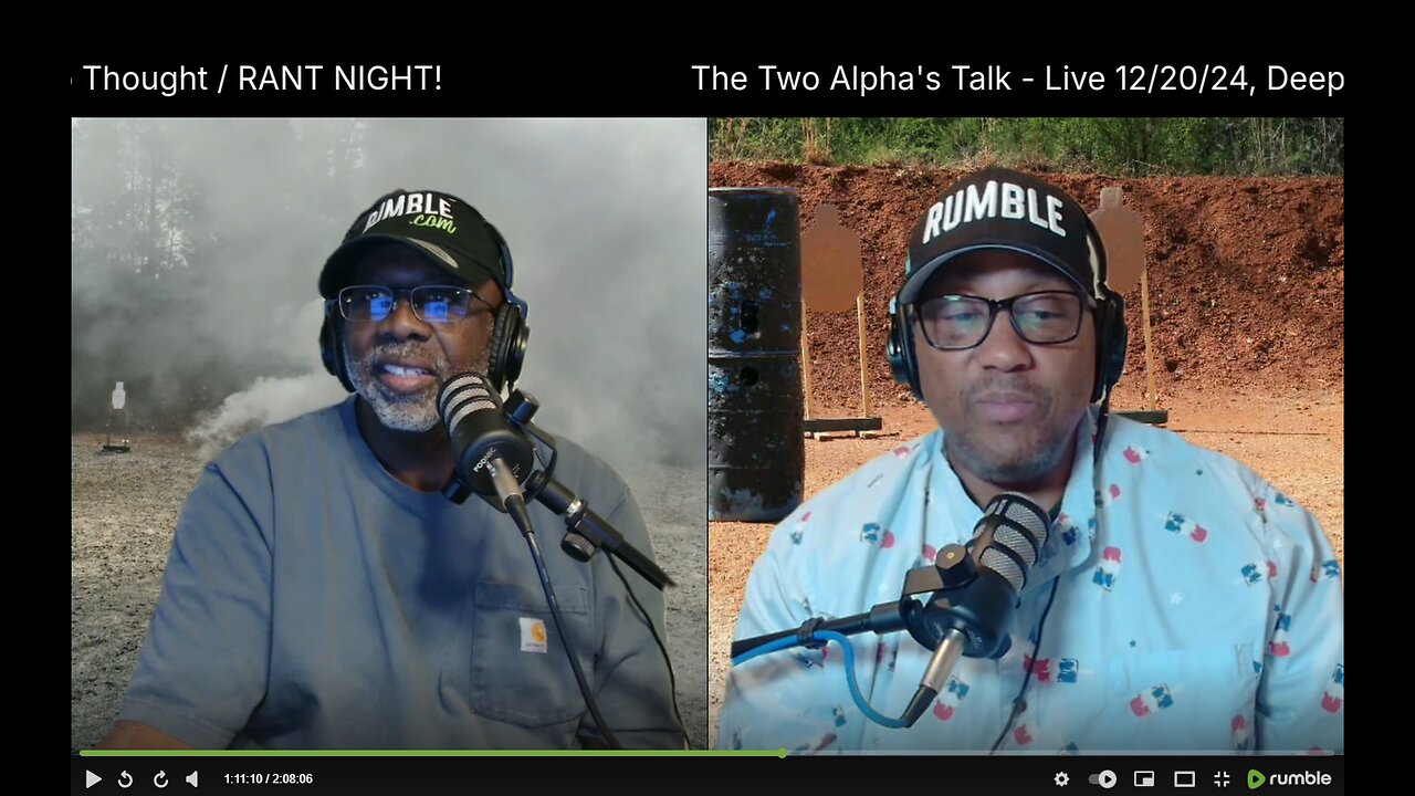 The Two Alpha's Talk - Live 12/20/24, Deep Thought/ RAANT NIGHT!