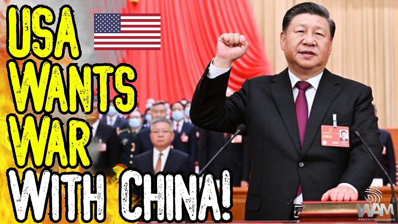 USA WANTS WAR WITH CHINA! - Intel Chief Insists U.S. WILL Defend Taiwan! - Scripted WW3 Scenario