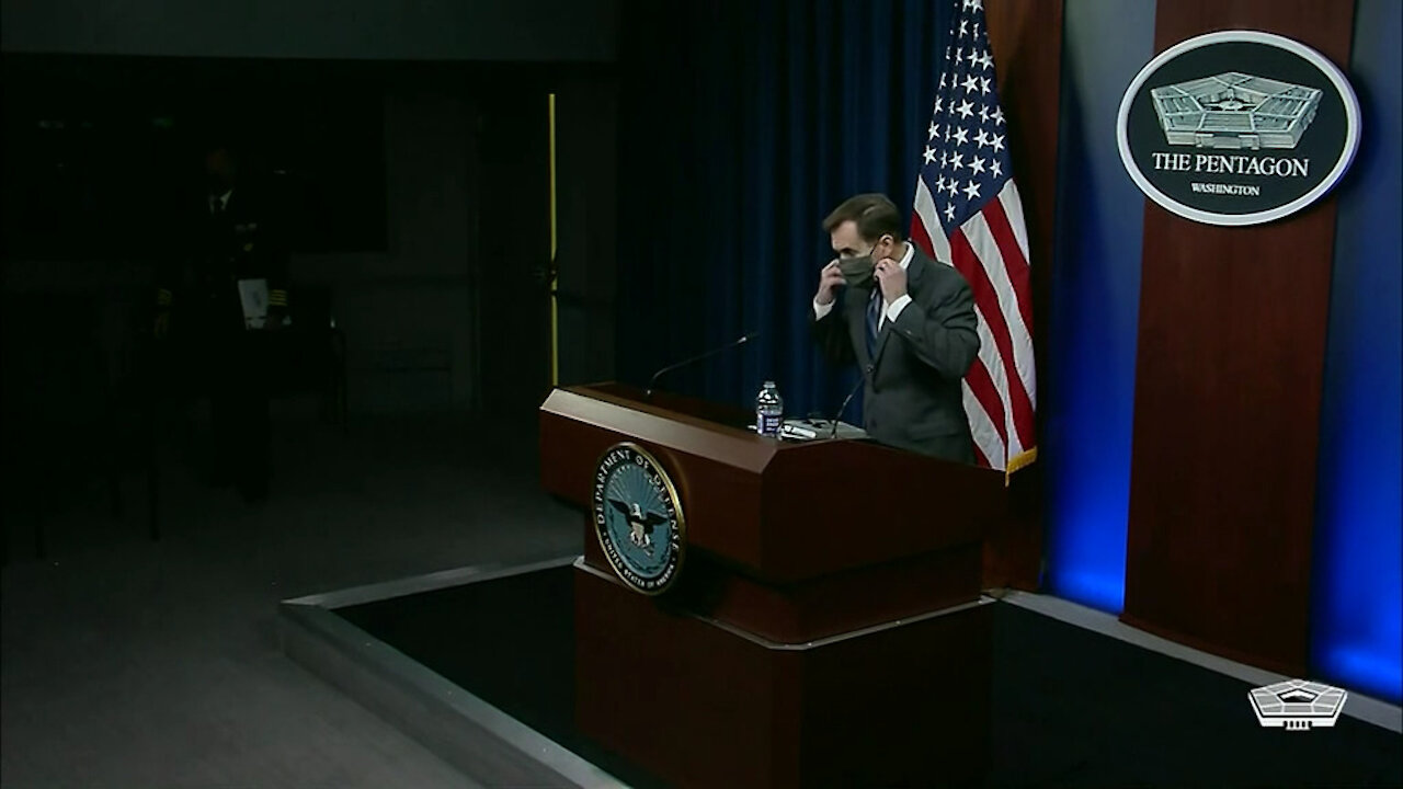 Pentagon Press Secretary Holds News Conference