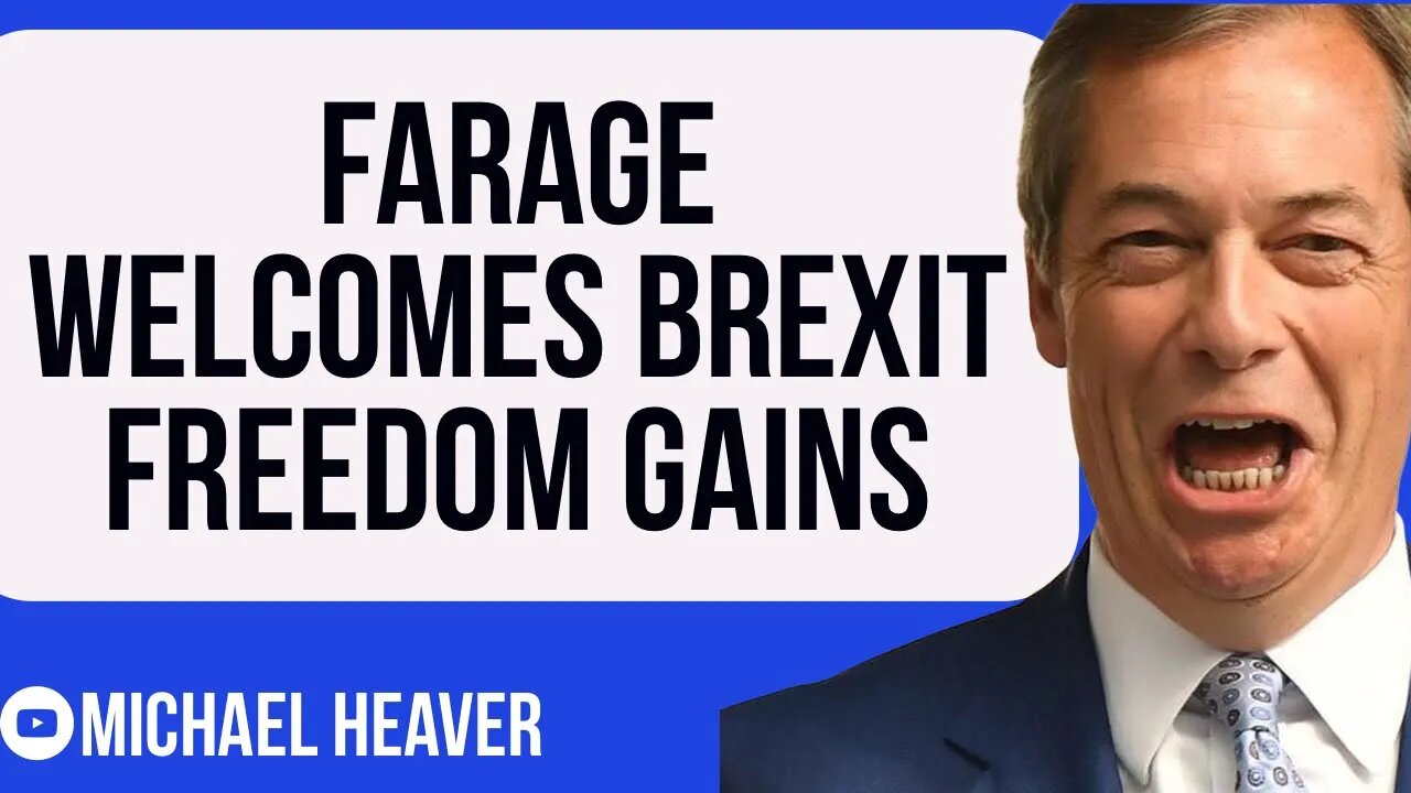 Farage Welcomes Brexit Freedom VICTORY