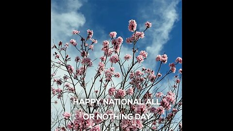 National All or Nothing Day