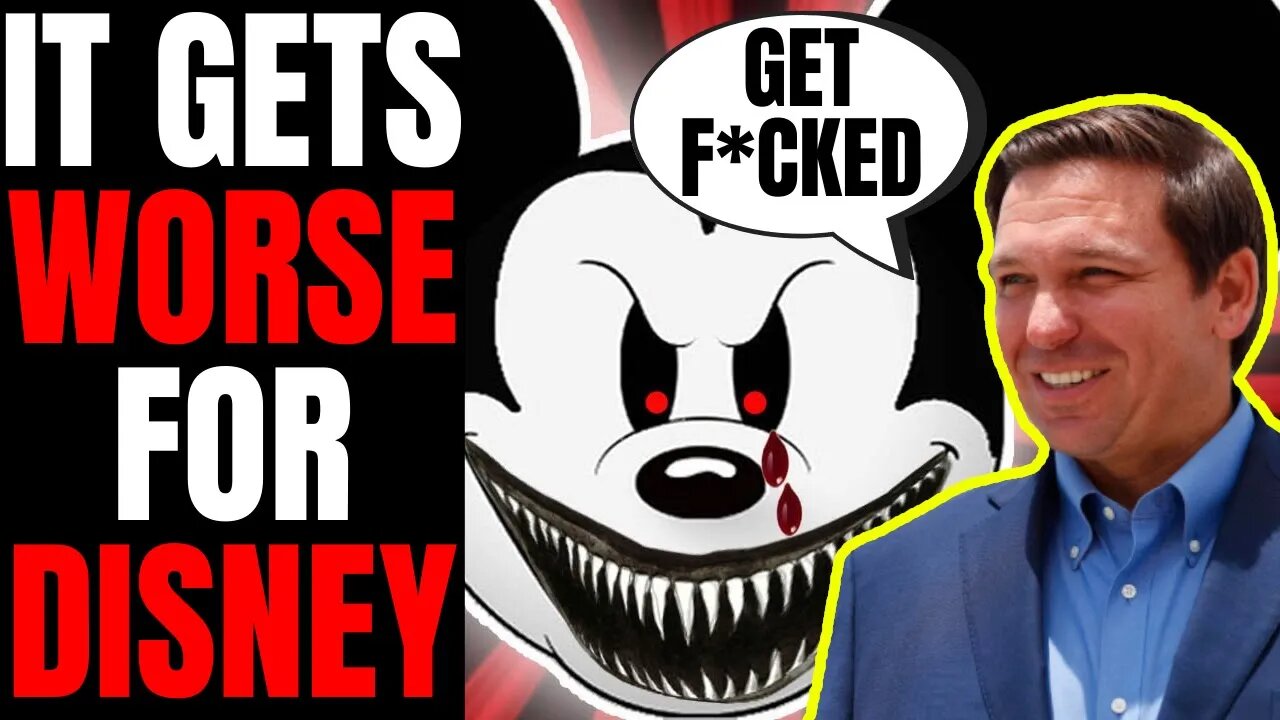 Disney BACKLASH Gets Worse, Ron DeSantis Wants To DESTROY Them | Subscribers Leave, Stock Drops!