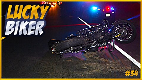 LUCKY BIKER SURVIVES A CRAZY HIT! | BIKE, MOTORCYCLE CRASHES & CLOSE CALLS 2022 [Ep.#34]