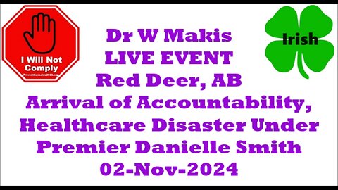 Dr Makis Red Deer 02-Nov-2024