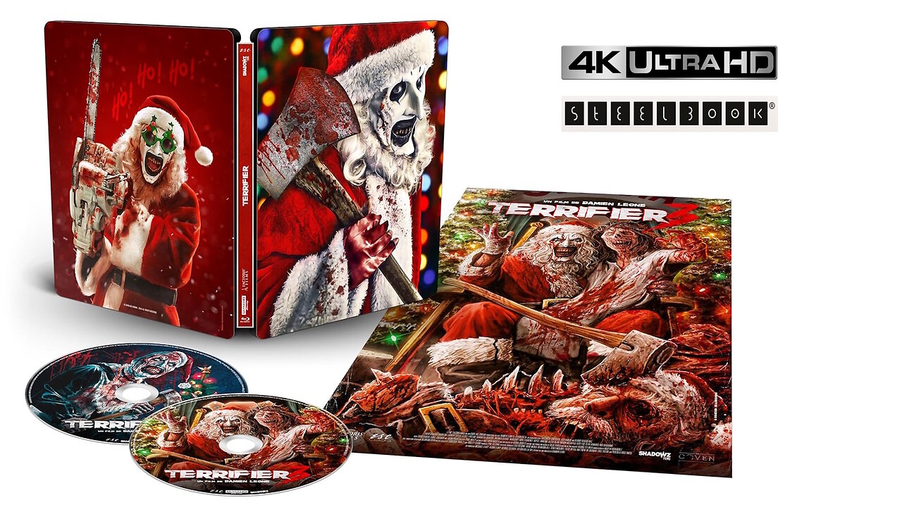 Terrifier 3 [French 4K UHD Steelbook Edition]