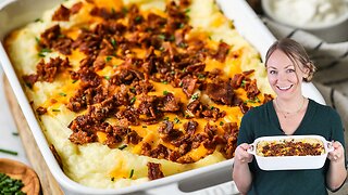 Loaded Mashed Potato Casserole