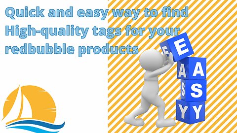 Quick & easy way to find Redbubble tags p1