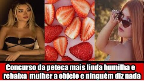 Concurso da peteca mais linda humilha e rebaixa mulher a objeto e ninguém diz nada