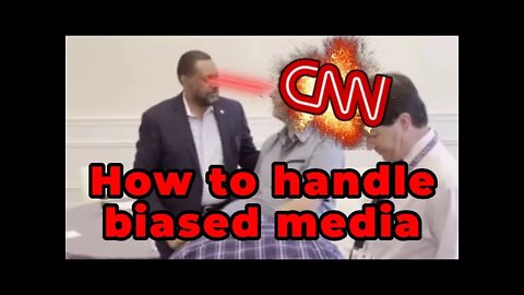 Vernon Jones schools CNN journalist