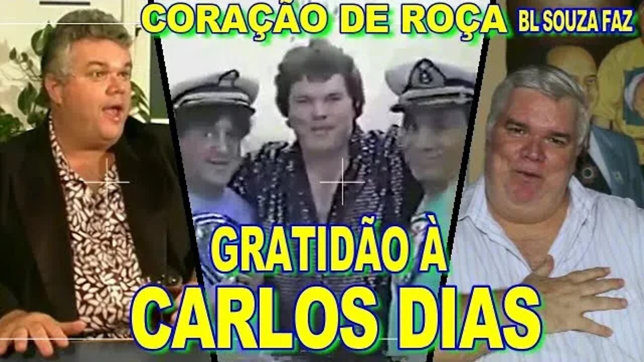 AGRADECIMENTOS À CARLOS DIAS PELO RECONHECIMENTO.