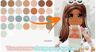 How to change your eye color in ROBLOX