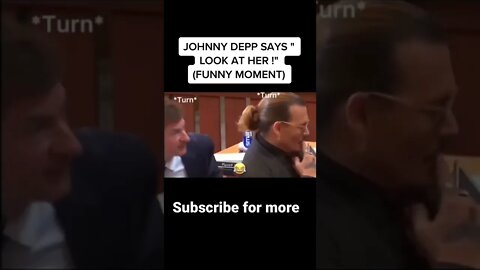 Funny moments from Johnny depp trial #shorts