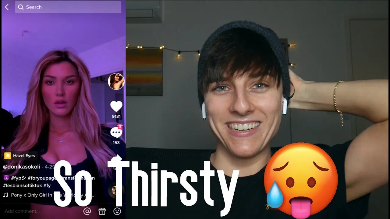 ACTUALLY Thirsty Lesbian TikToks Reaction