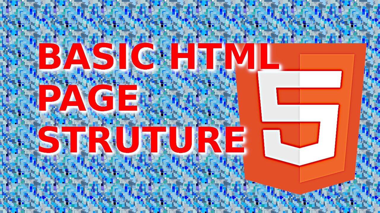 Basic HTML Page Structure