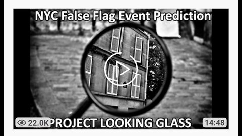 EVENT 1 - APRIL 18, 2022 - NYC FALSE FLAG BOMBING