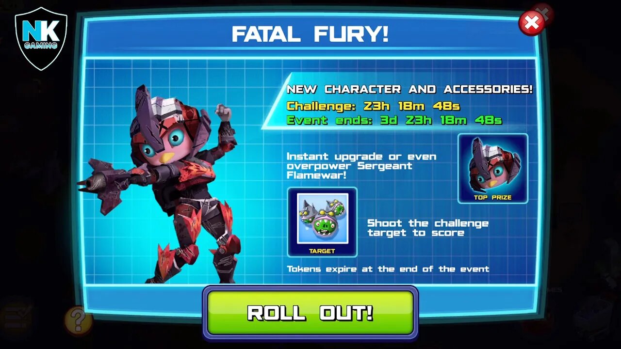 Angry Birds Transformers - Fatal Fury! - Day 3 - Featuring Sergeant Flamewar
