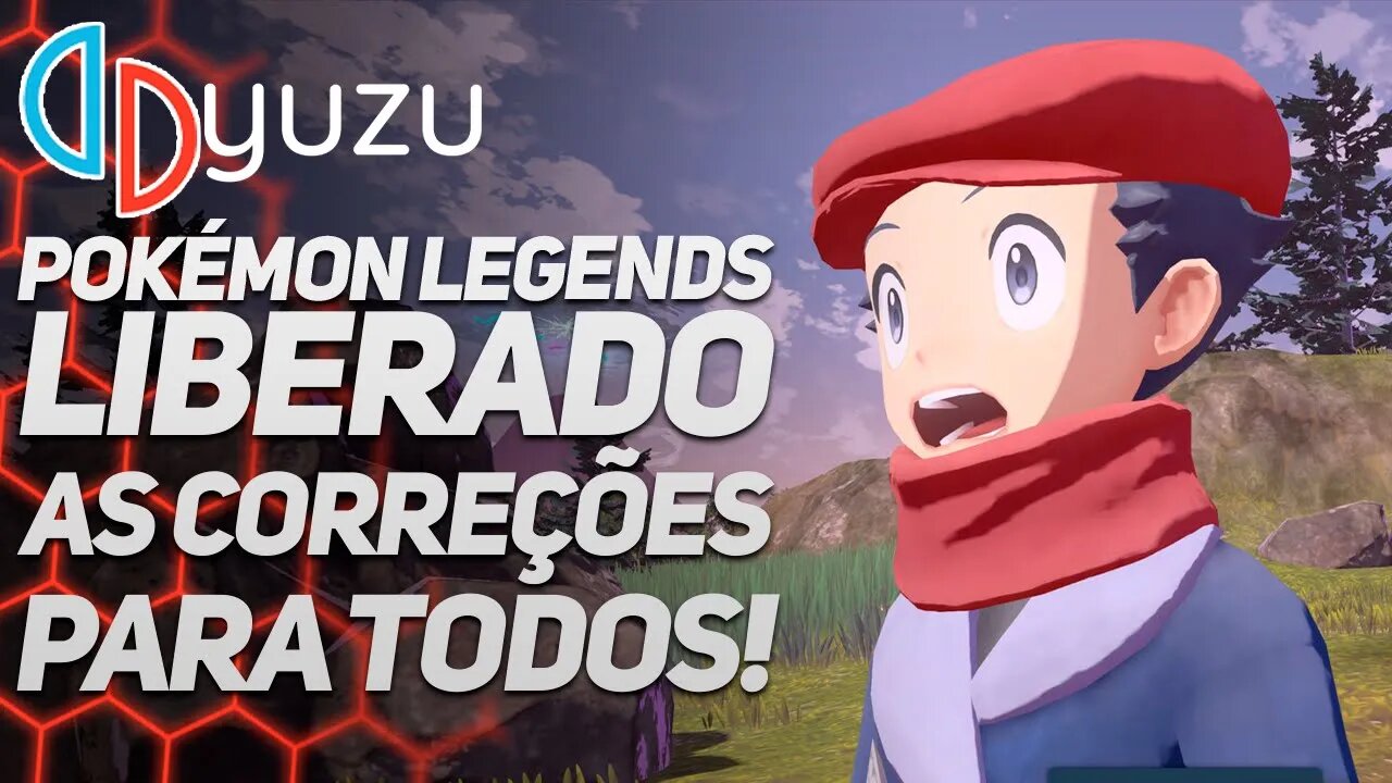 YUZU LIBERA AS CORREÇÕES DE POKEMON LEGENDS: ARCEUS NAS VERSÕES MAINLINE! ATUALIZE AGORA!