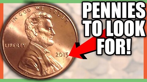 RARE PENNY COINS WORTH MONEY - ERROR PENNIES TO LOOK FOR IN POCKET CHANGE!!