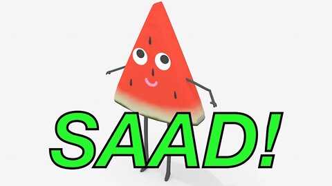 Happy Birthday SAAD! - WATERMELON Birthday Song