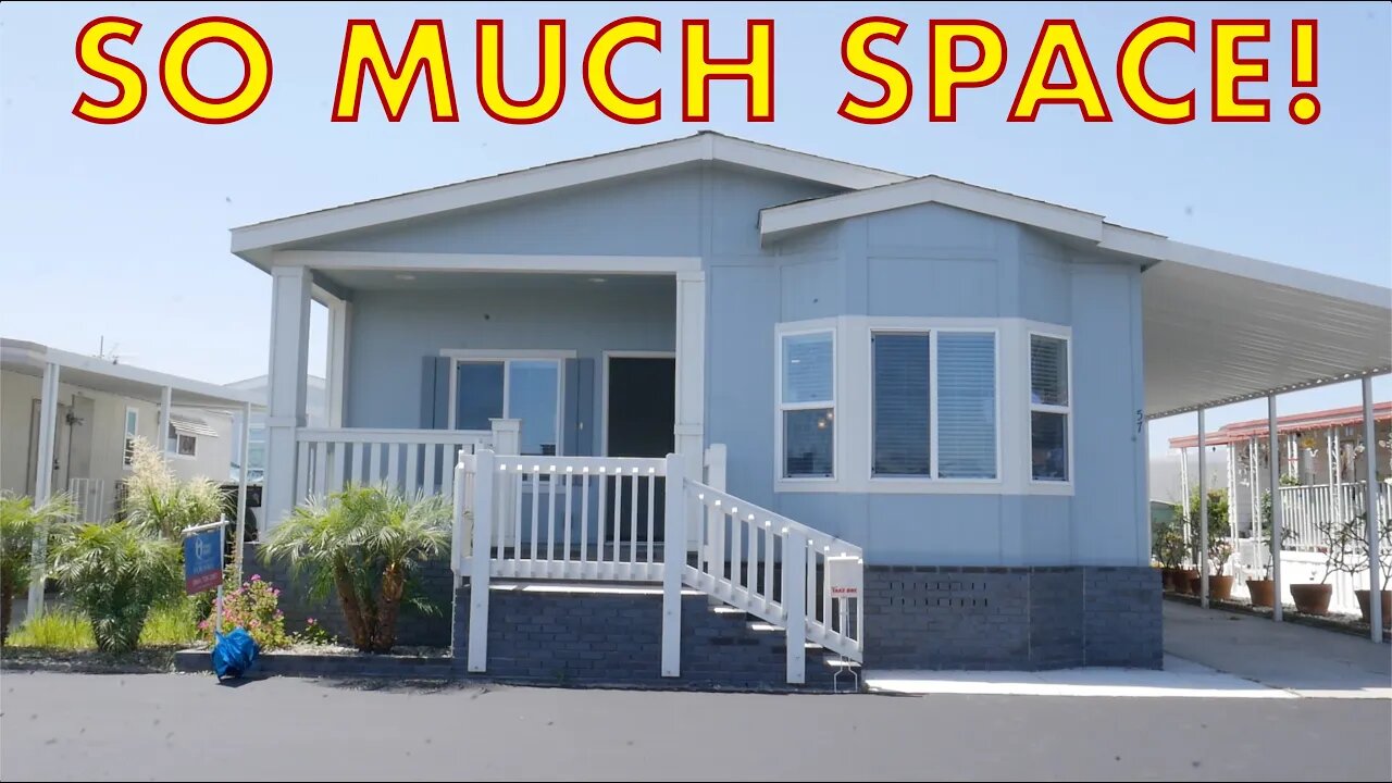 Del Mar Mobile Home Estates 57. Mobile Home Tours and Manufactured Home Tours in Huntington Beach,CA