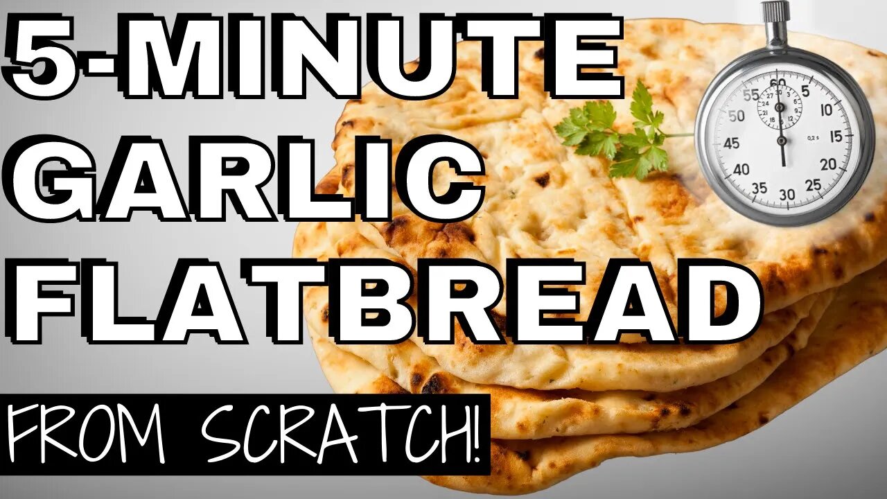 I Made Spain on a Fork's Incredible 5-Minute Garlic Flatbread Recipe