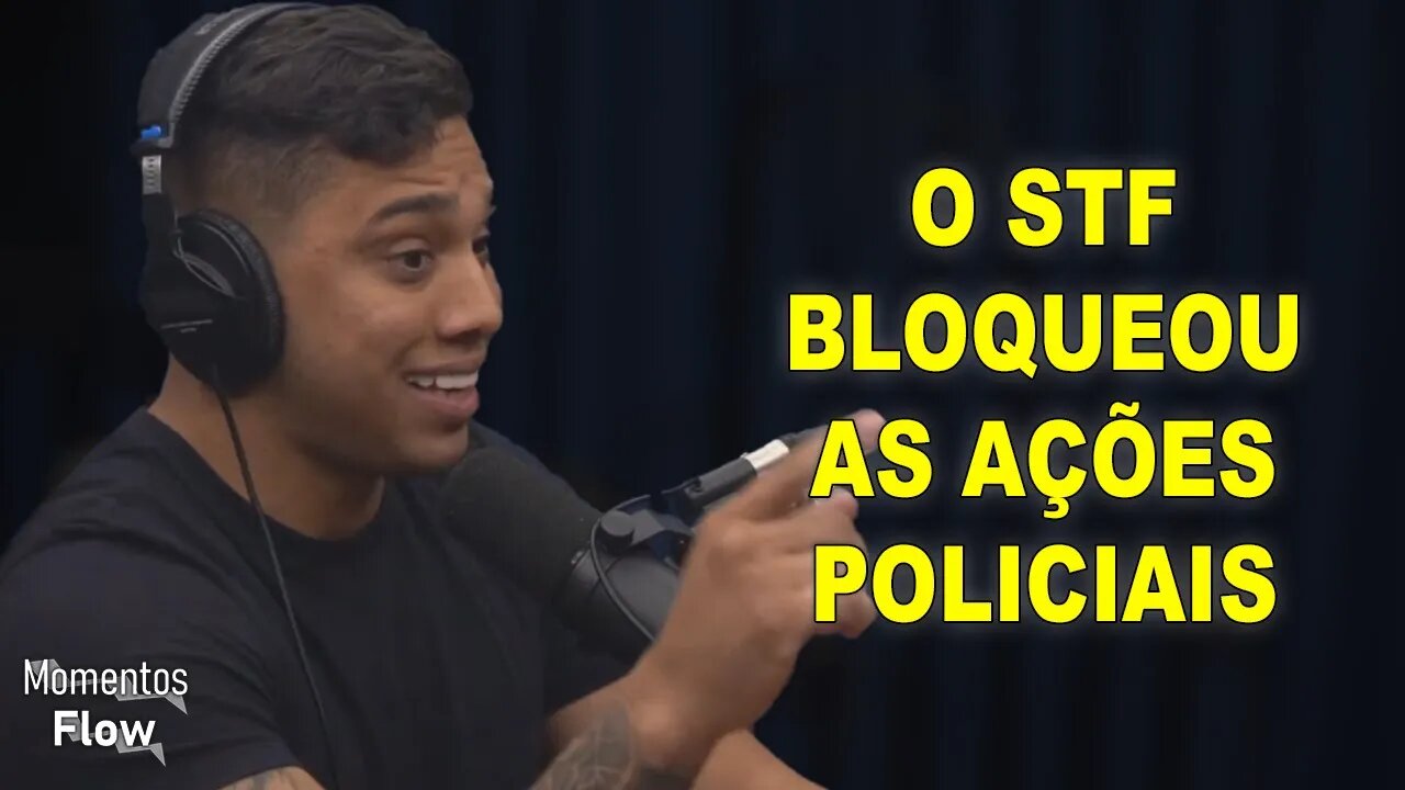 A POLÍCIA NÃO PODE IR NA COMUNIDADE | MOMENTOS FLOW