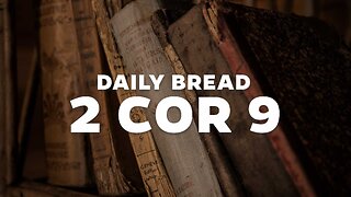 Daily Bread: 2 Cor 9