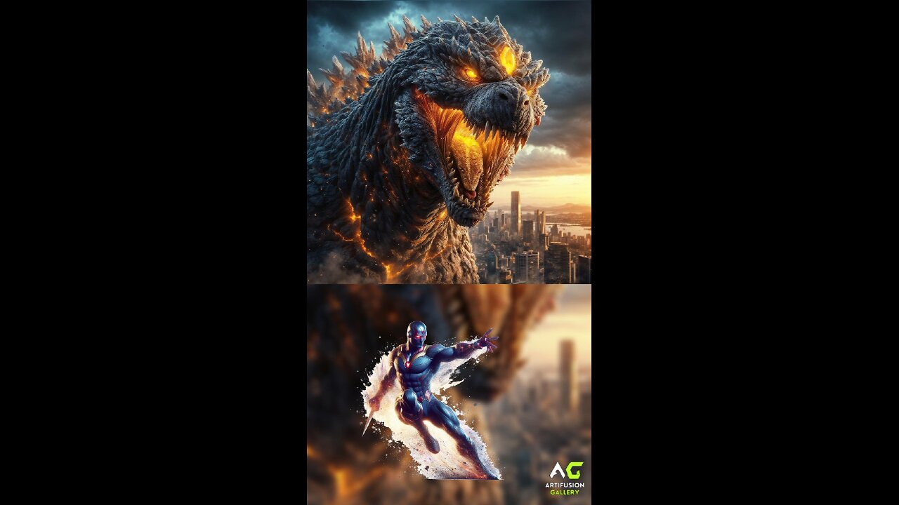 Superheroes as Godzilla 💥 Avengers vs DC - All Marvel Characters #dc #shorts #marvel #avengers