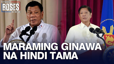 FPRRD kay PBBM: Marami kang ginawa na hindi tama!