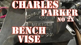 Chas Parker Vise - No.2x Charles Parker Bench Vise