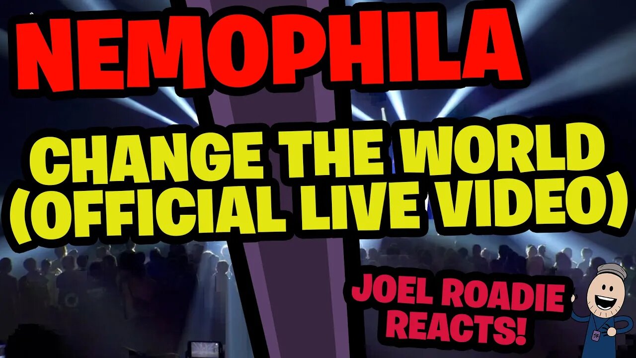 NEMOPHILA / Change the world [Official Live Video] - Roadie Reacts