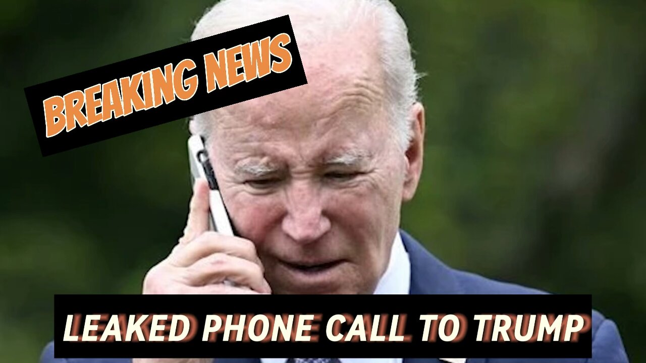 LEAKED BIDEN TRUMP PHONE CALL ! EXCLUSIVE !