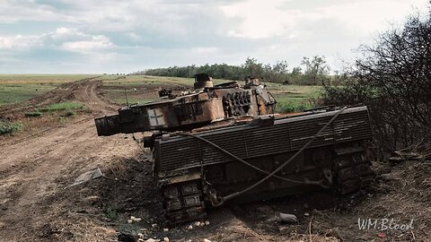 Tanque ruso destruye 2 vehiculos d la OTAN/Ucrania al Sur-Donetsk