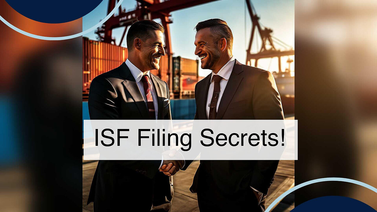 Streamlining ISF Filing: Mastering Tariff Code Selection for Optimum Efficiency!