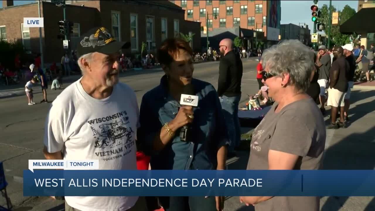 West Allis residents get ready for Independence Day parade