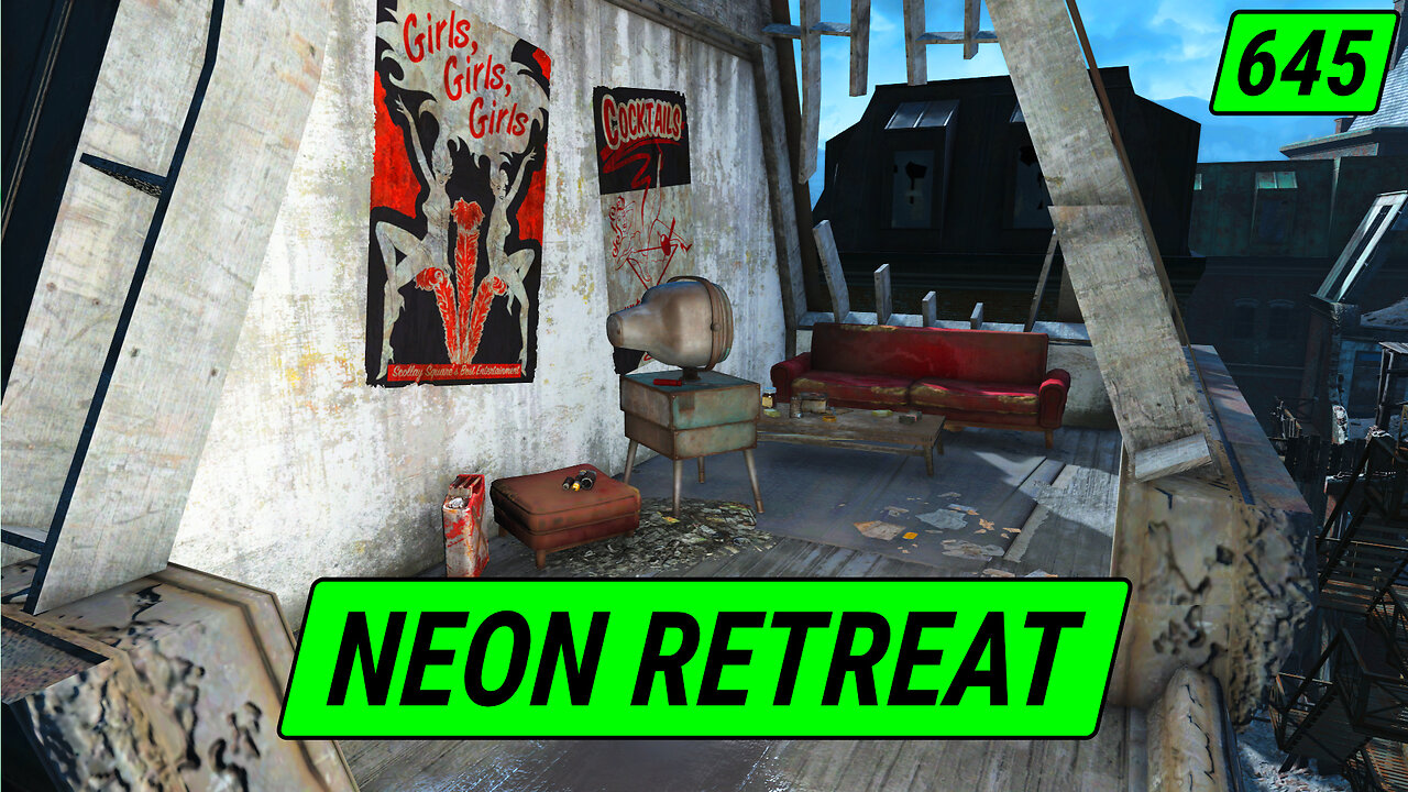 The Neon Retreat | Fallout 4 Unmarked | Ep. 645