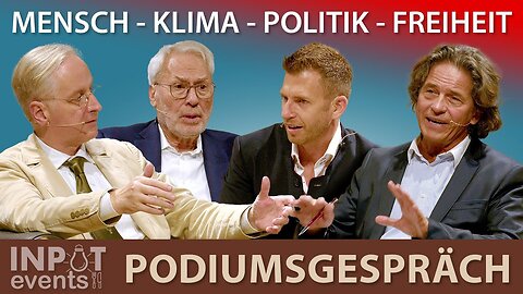" PODIUMSDISKUSSION : KLIMA ! " - Carlos A. Gebauer , Prof. Fritz Vahrenholt , Dr. Bernhard Strehl