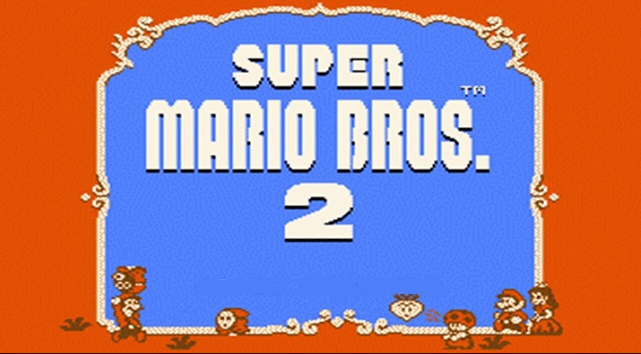Playing Super Mario Bros 2! BECAUSE HECK IN THE WHY NOT?!?