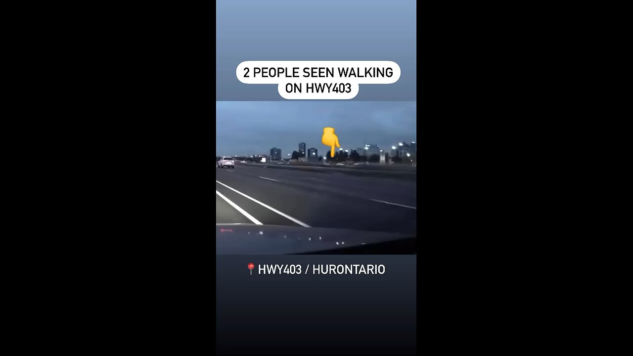 Person Walking On The Highway